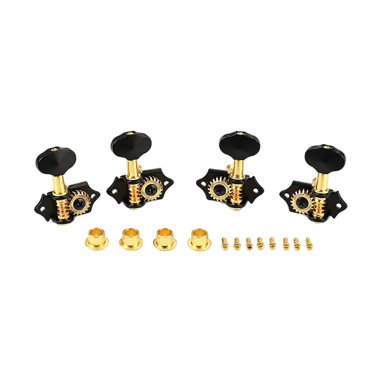 4 String Guitar Tuning Pegs Keys Vintage Open Gear Adjust Tones Machine Head Musical Instrument Accessories Enduring