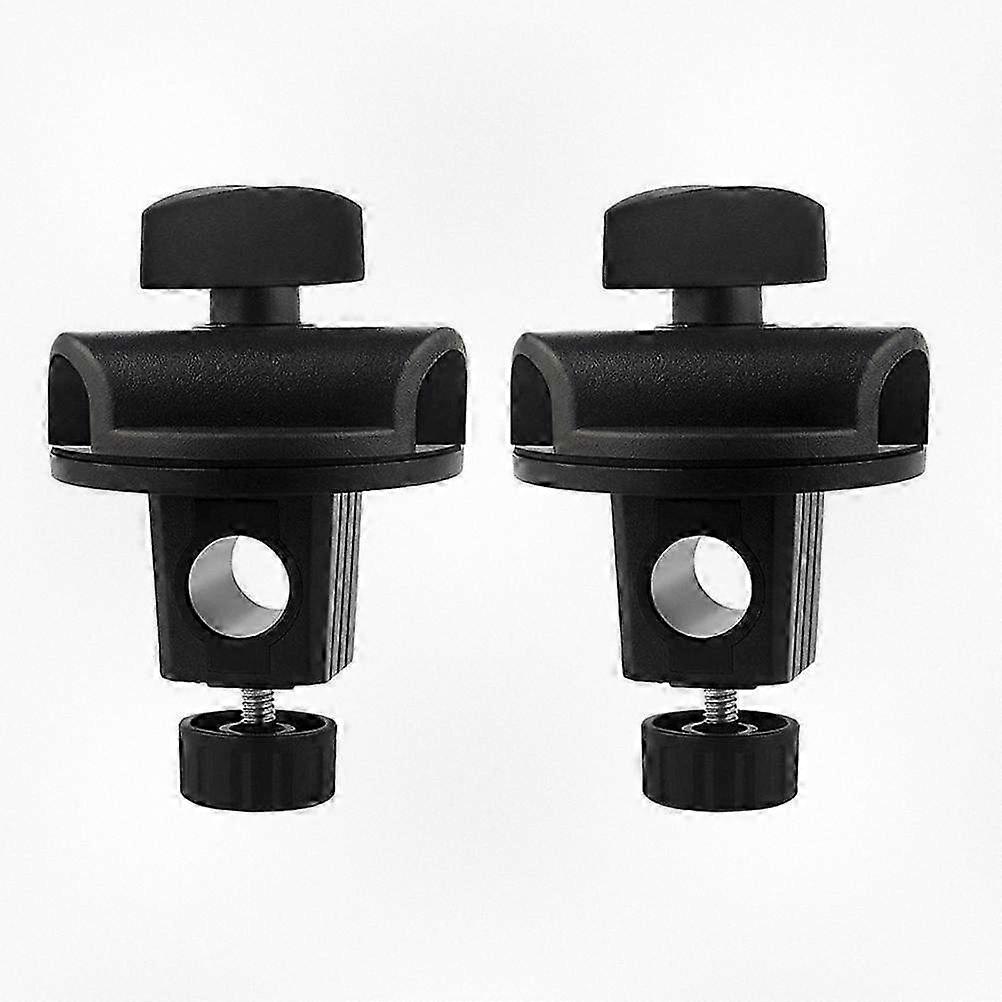 2pcs Adjustable Microphone Arm Clips Suitable for Universal Mics with Buckles and Accessories