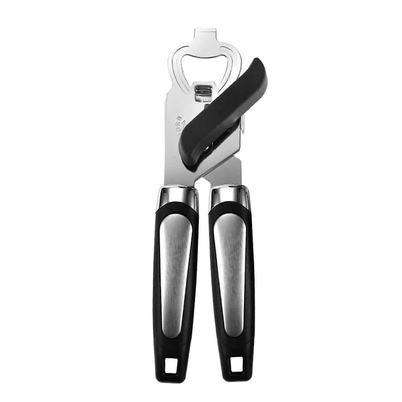Manual Can Opener Bottle Opener Without Sharp Edges Powerful Can Opener Iron Multifunctional Bottle Opener for the Old