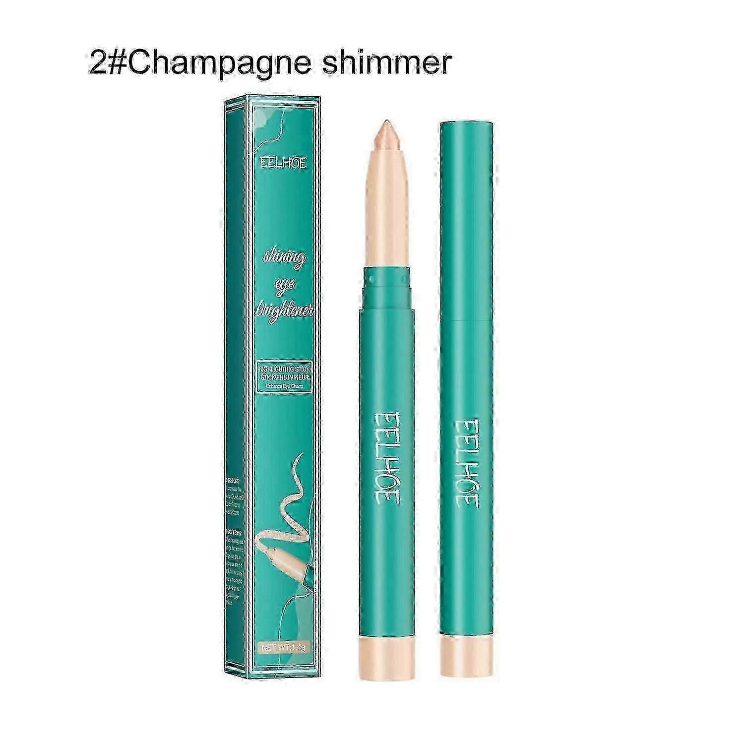 EELHOE Bâton de fard à paupières Lazy High Light Contour Blush Maquillage des yeux Fard à paupières multicolore avec une touche O