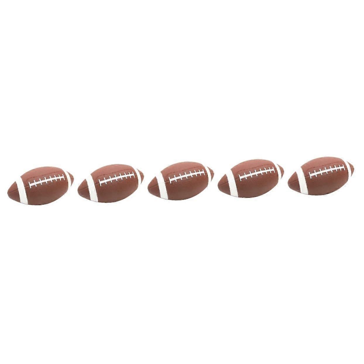 Rugby Ball for Children Size 5 Colored PVC School Sports Toy for Outdoor Play Educational Kids Rugby Ball
