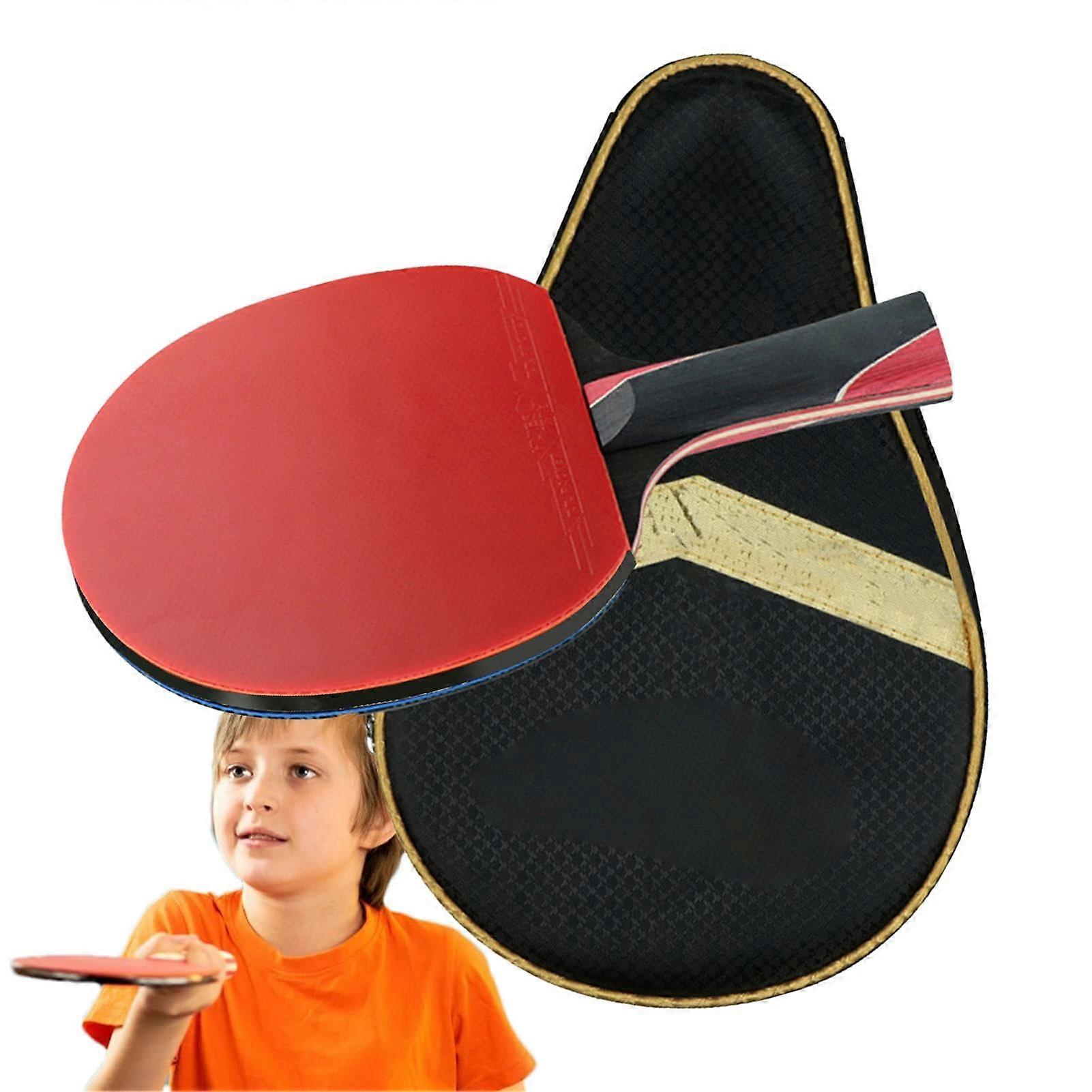 Table Tennis Racket Professional Rackets With Lightweight Handle Stable For Players FL Long Handle