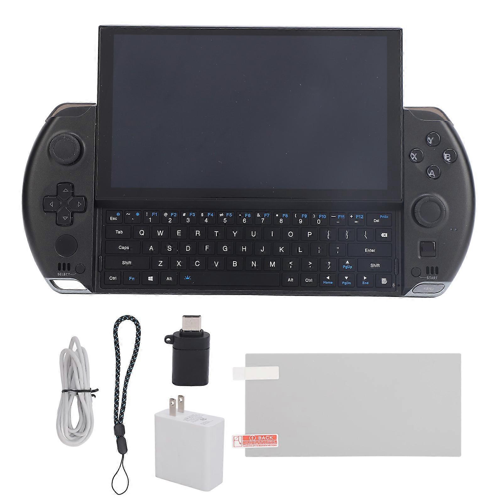 6 Inch Handheld PC 8840U 32GB Plus 2TB 1920x1080 Touchscreen Handheld PC Game Console for Windows 11 100‑240V