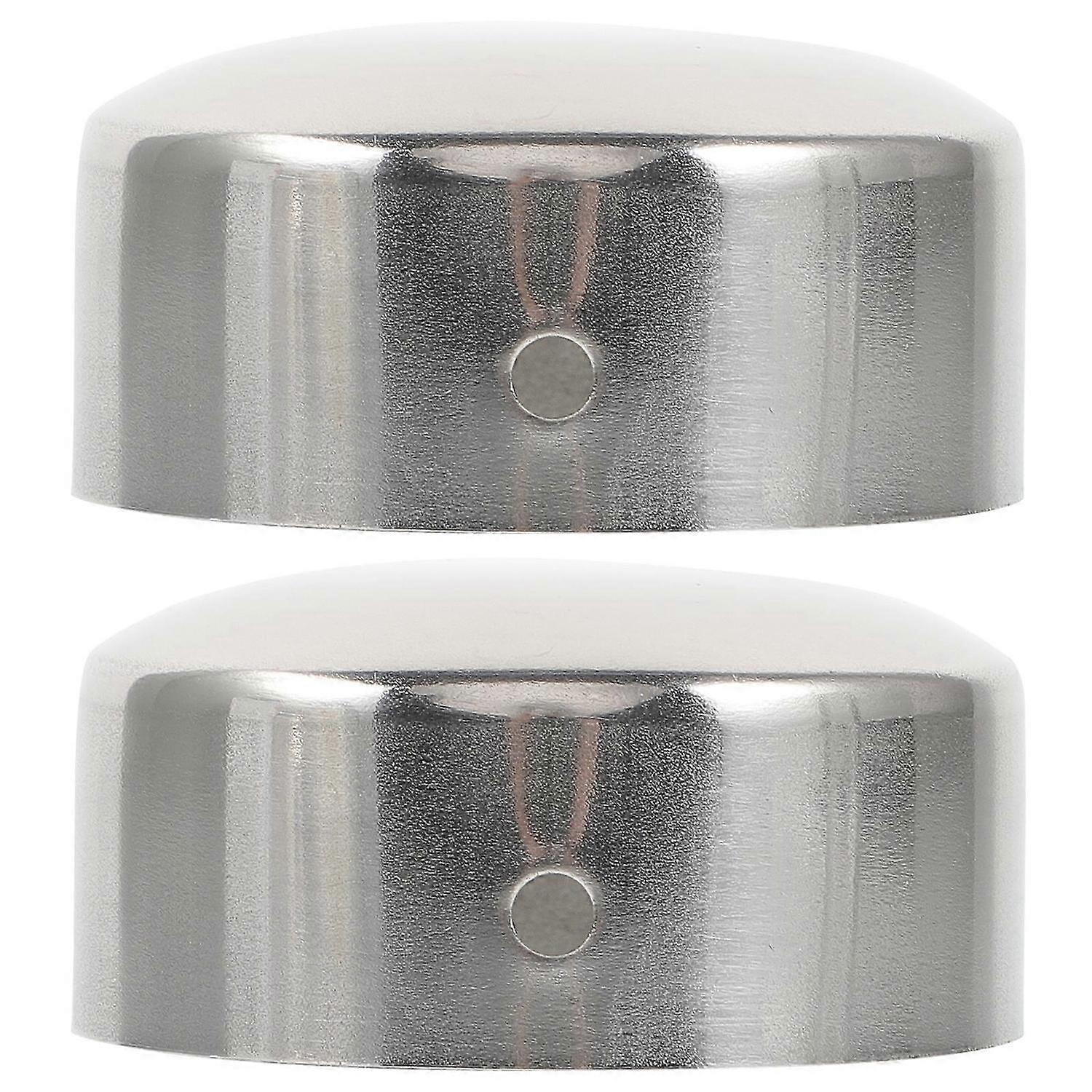 2pcs Handrail End Cap Rail Support Decorative Tube Protector Handrail Accessory