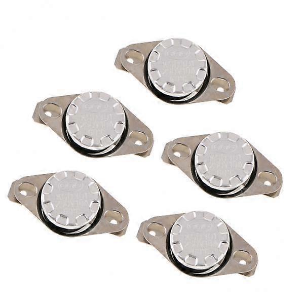 2x5 Pieces KSD301 40-65 Normal Open Temperature Switch, 10A 250V
