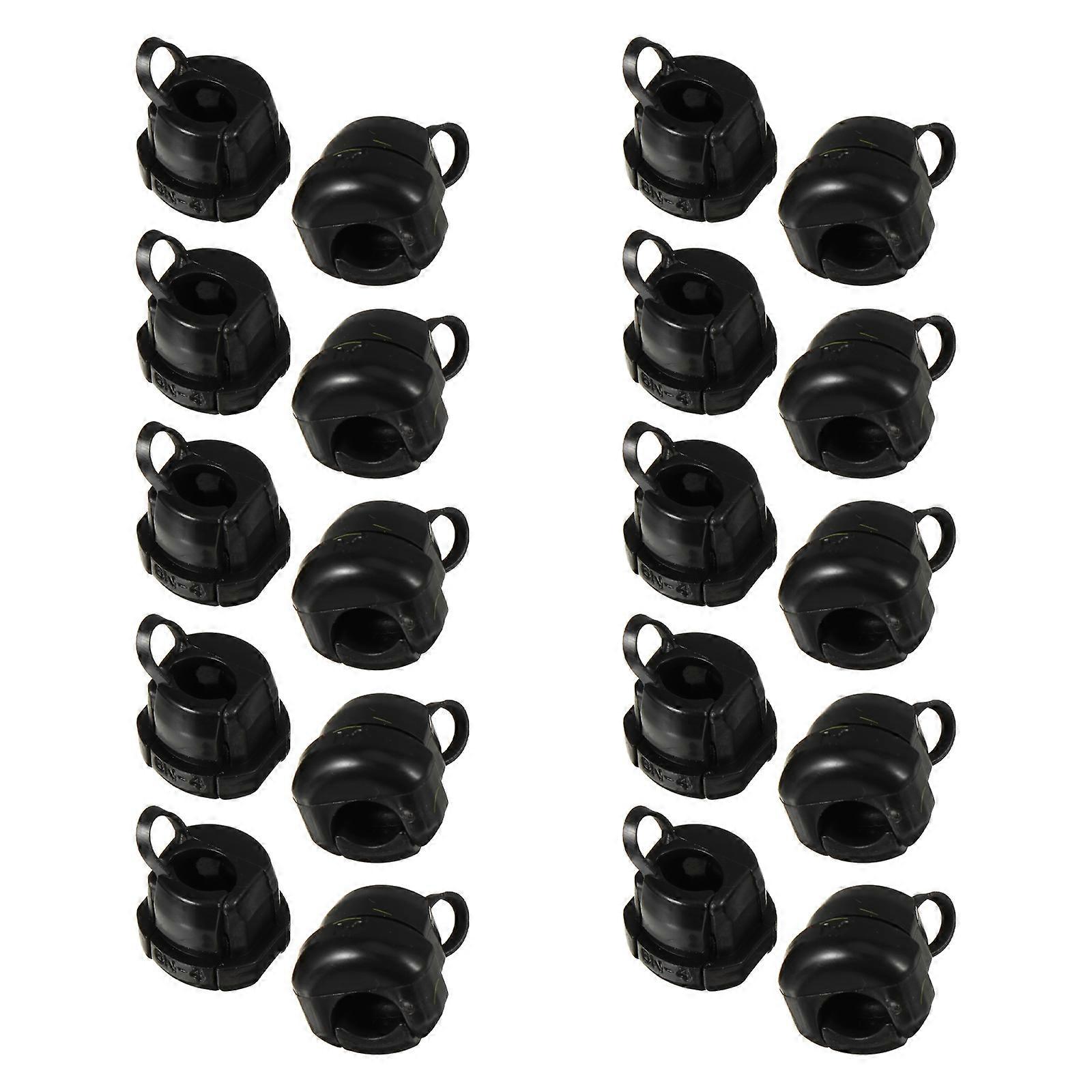 It seems like you're referring to a product listing or description for **strain relief grommets** or **cable protection buckles**. These are commonly