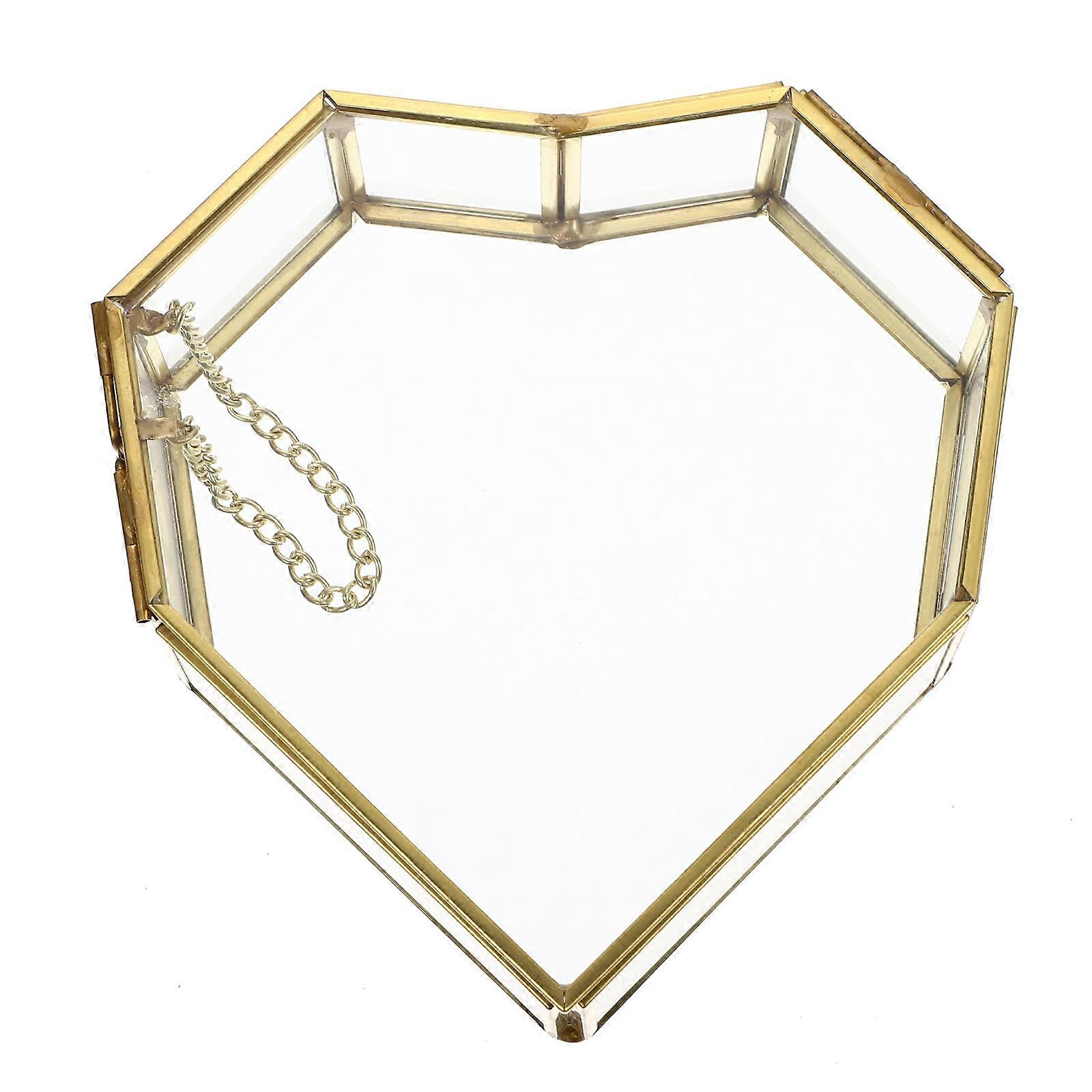 Compact Box, Versatile Glass Item for or Personal Organization