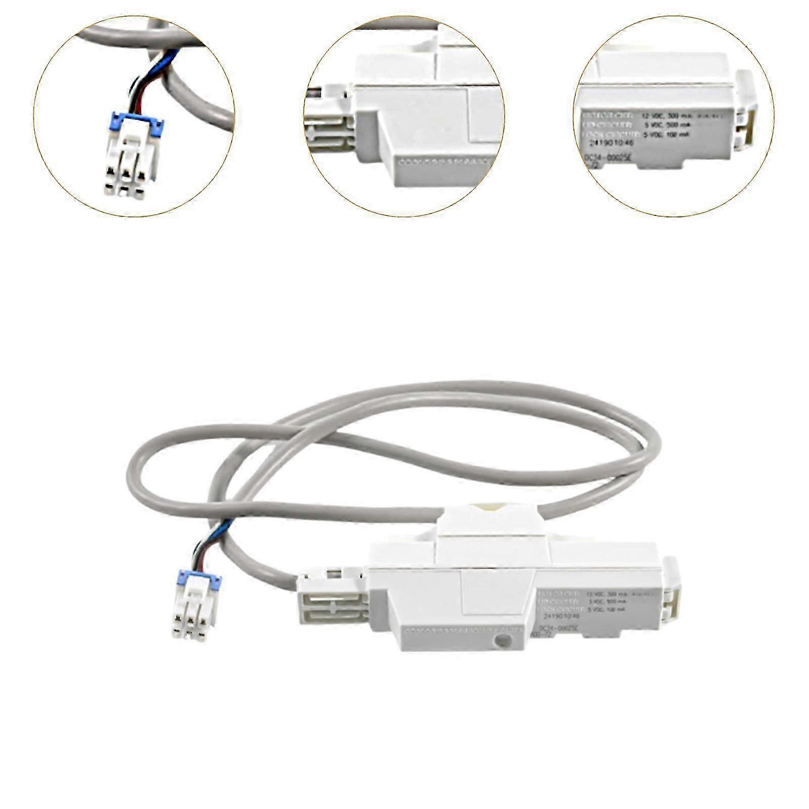 Washer Door Lock Switch Replacement Parts and Door Latch Assembly Compatible with Various Washing Machines