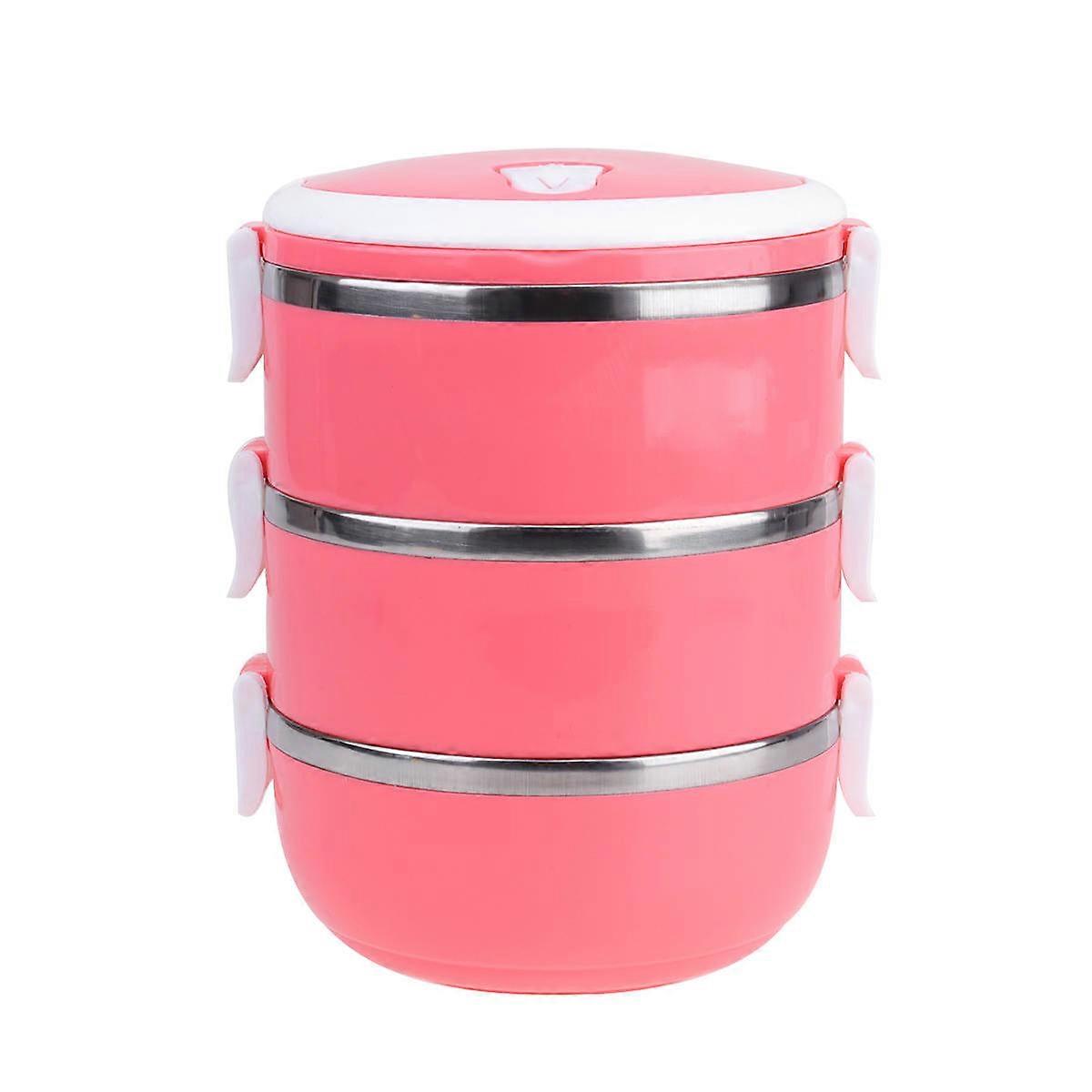 Lunch box with separate sections, ideal for school or office with sealing quality
