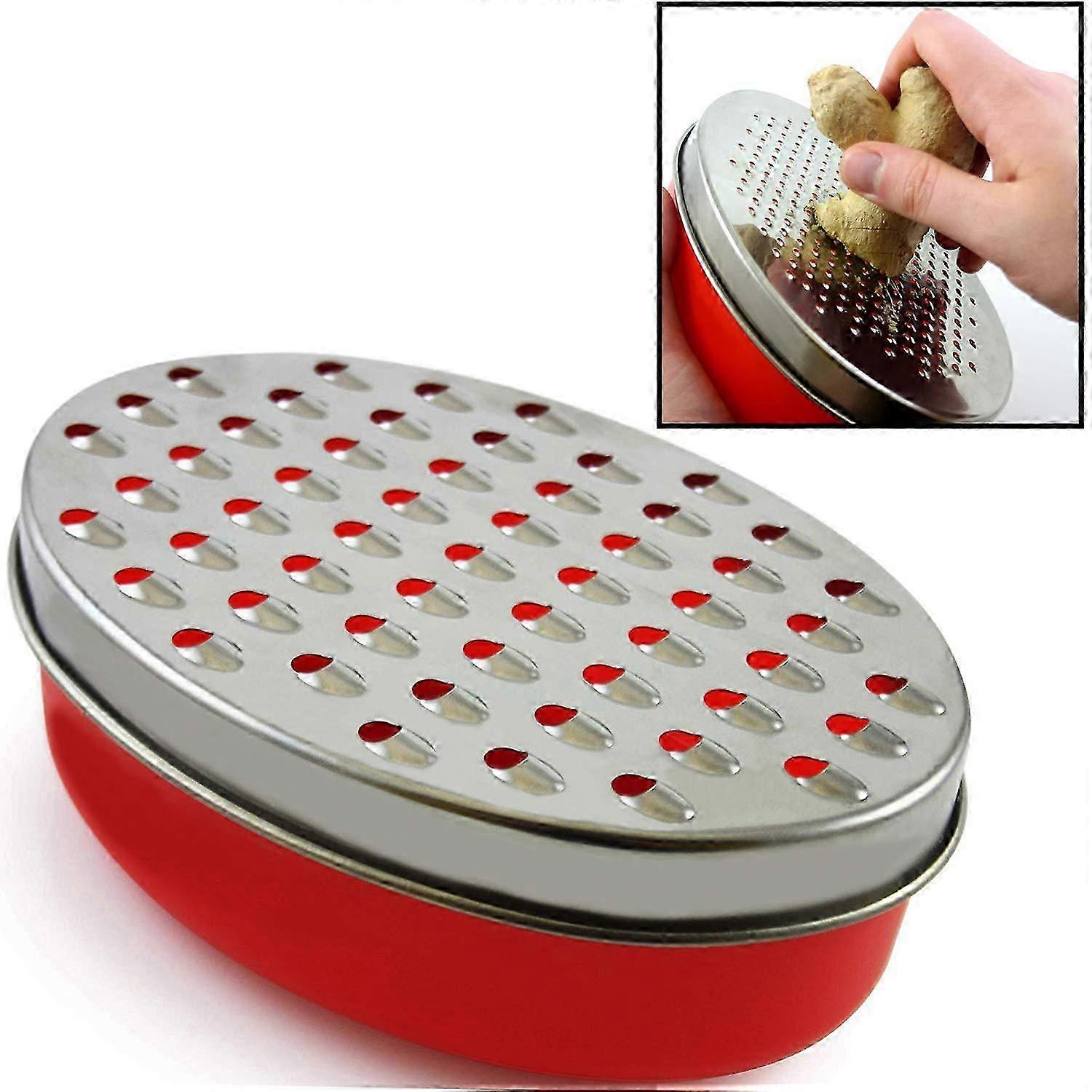 Citrus Zester with Food Container - Multi-Purpose Grater for Cheese, Ginger, Vegetables