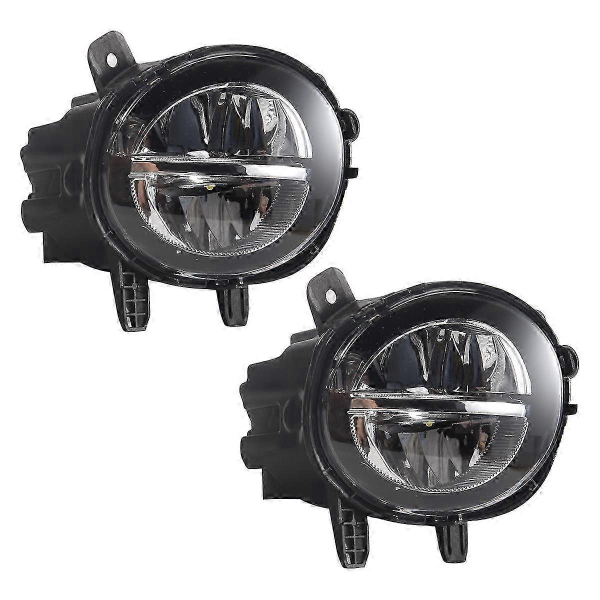 A Pair Car Front LED Fog Light For-BMW F20 F22 F30 F35 LCI W