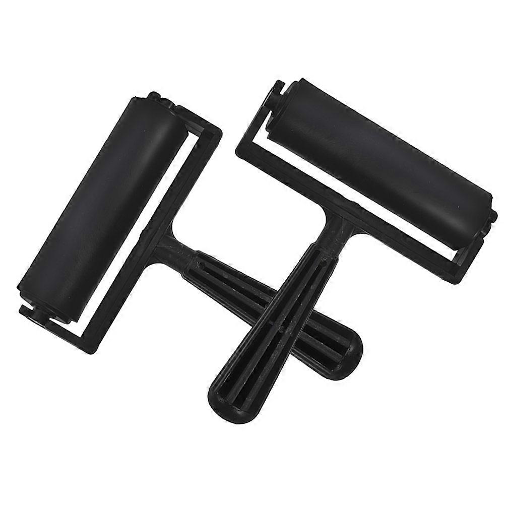 Painting Tools Multi-Function Roller For Diy Art Tools Cylindrical Shape 5.9 4.5 1.4in 2Pcs