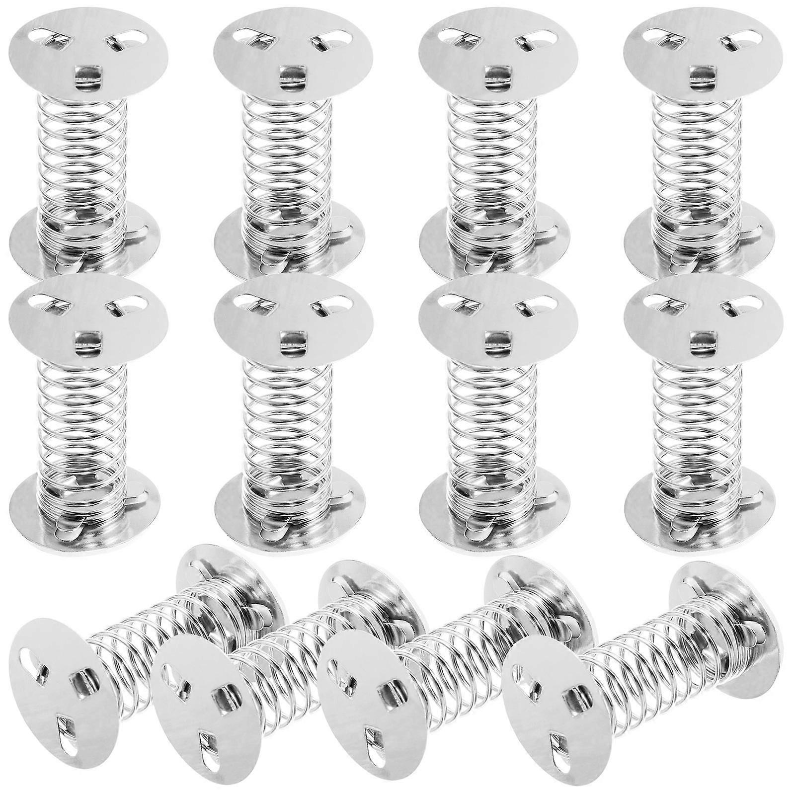 12pcs Wobble Springs Replacement for Shaking Doll Crafts – Adhesive Backing for DIY Projects and Hand Skill Development