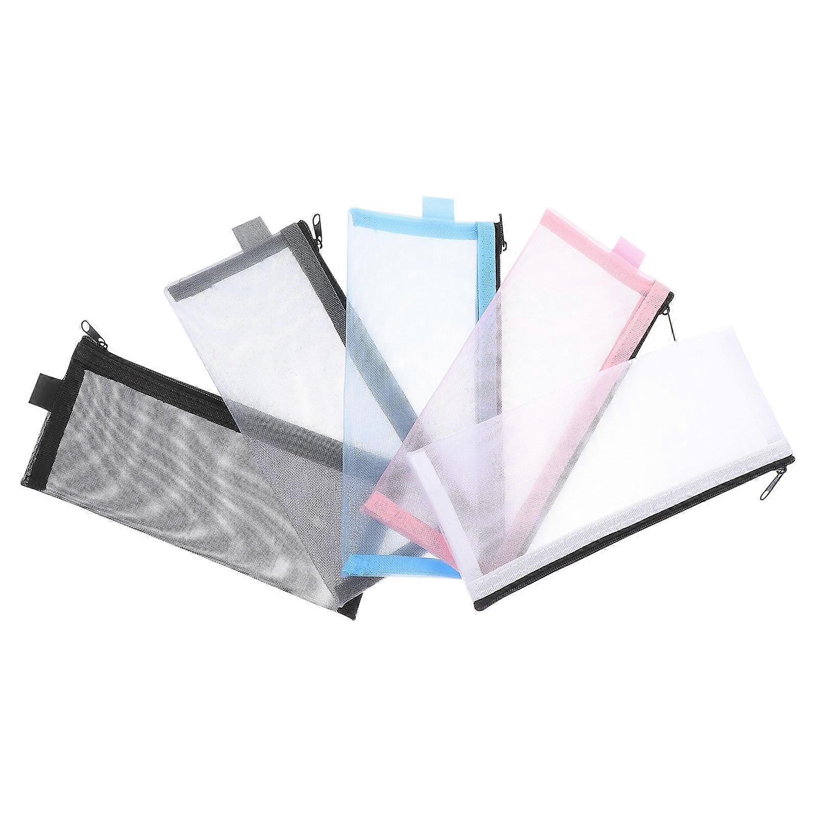 It looks like you're referring to a product listing or description for **transparent nylon pencil cases**. Here's a refined and professional version