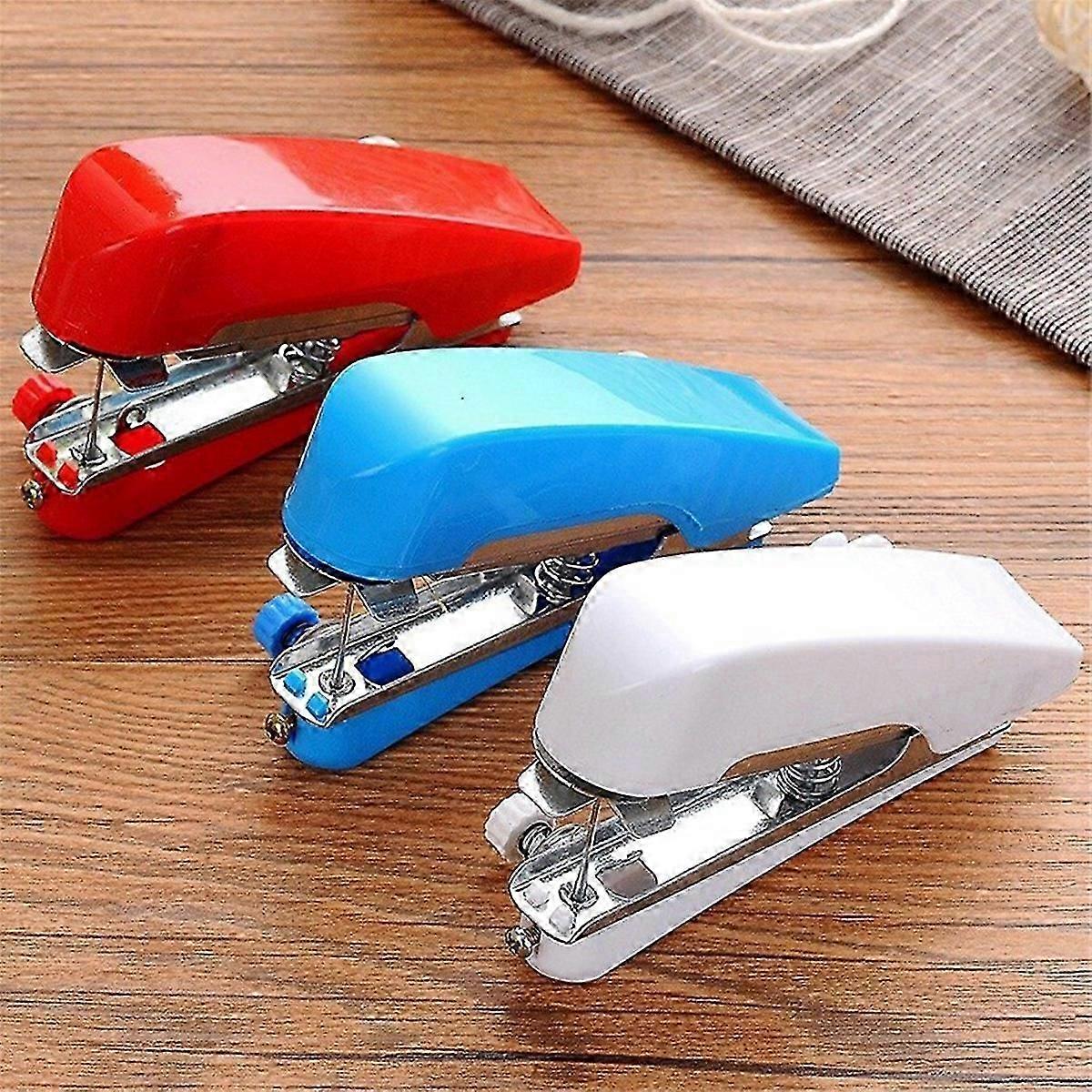 Home Handheld Sewing Machine Protable Travel Clothes Fabrics