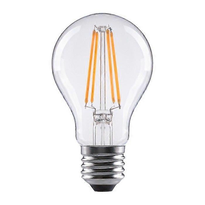 LED bulb, E27, 1055lm replacement for 75W incandescent lamp, white shell, transparent.