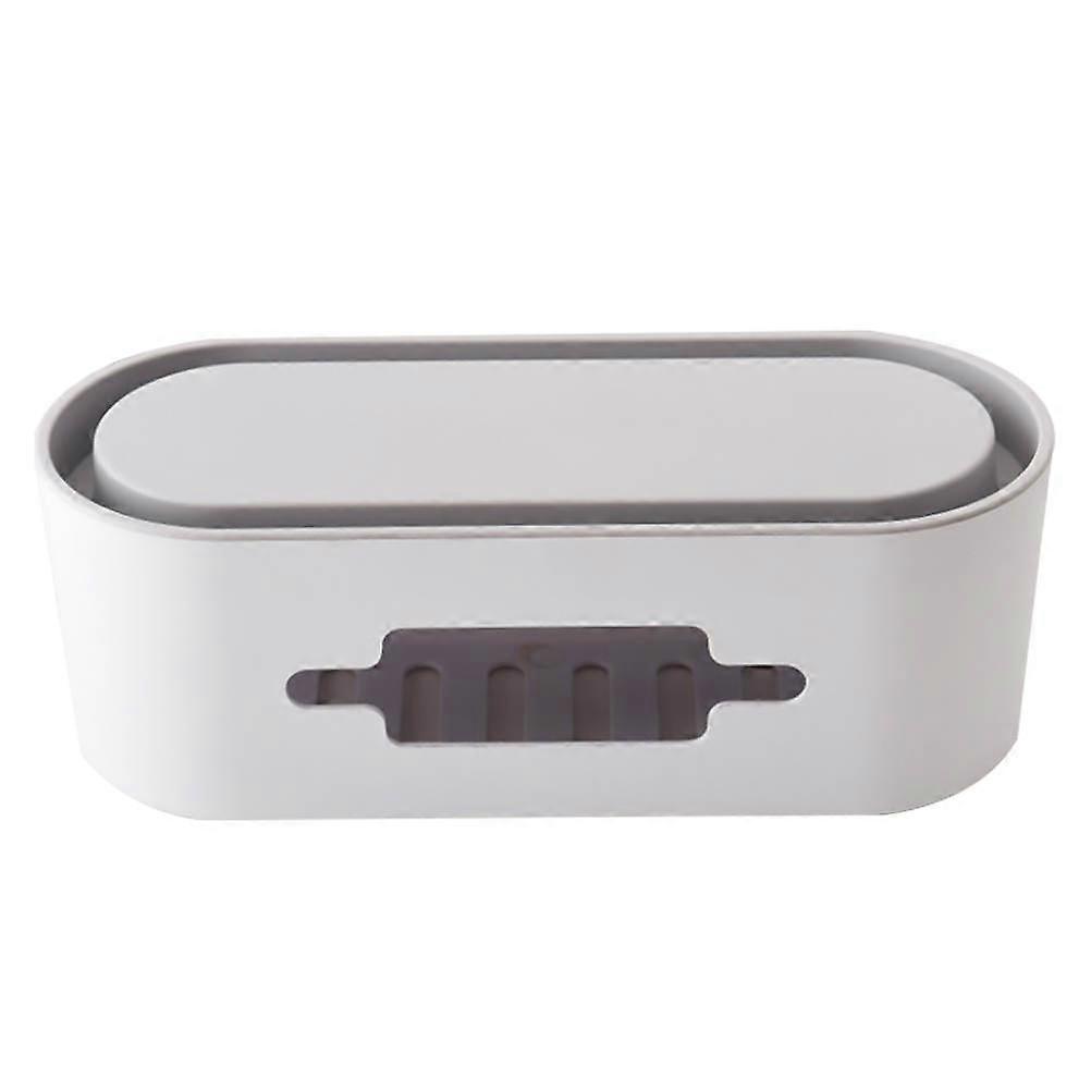 Storage Containers For Cables Multi-Functional Socket Protection Boxes Wire Management Home Use 12.6x5.1x4.3in Childproof 1Pack
