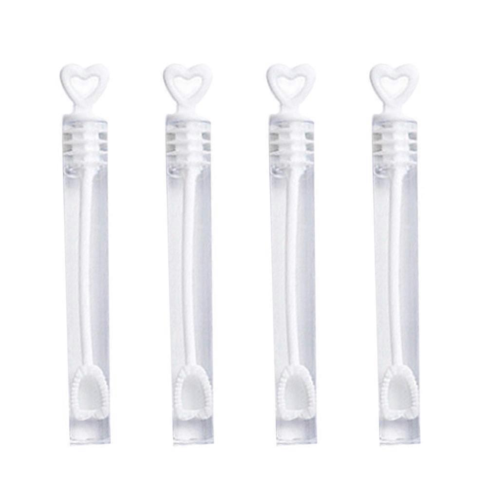 Wedding Bubble Tubes Heart Tube Design Simple Romantic Style Party Favors 96Pack