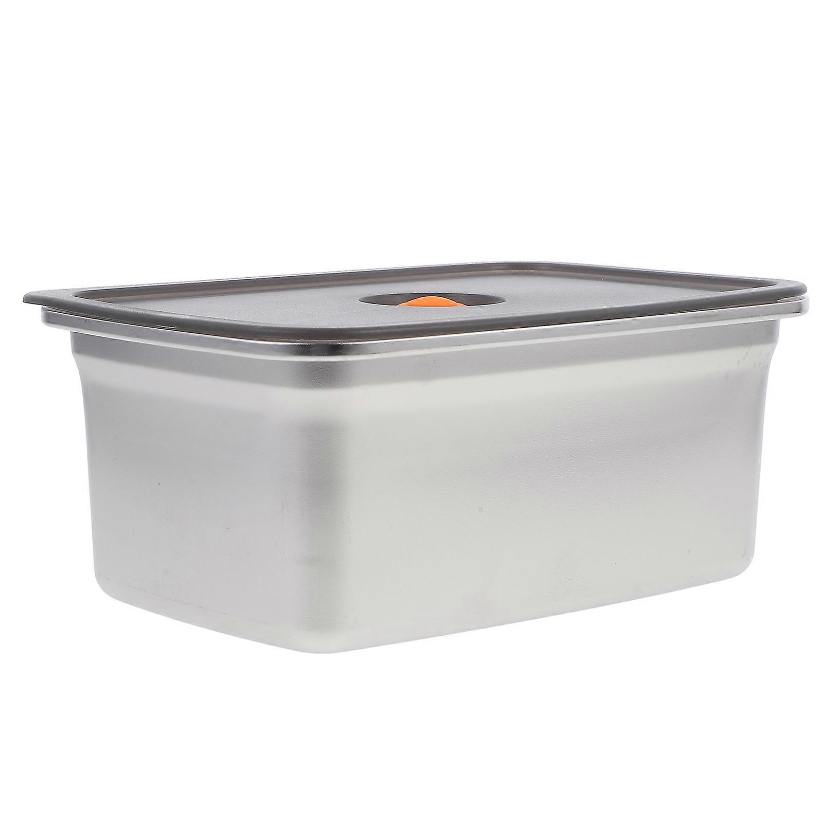 食品保存容器ステンレス鋼保存ボックス冷蔵庫使用.00X14.50X9.00cm食品保存1パック