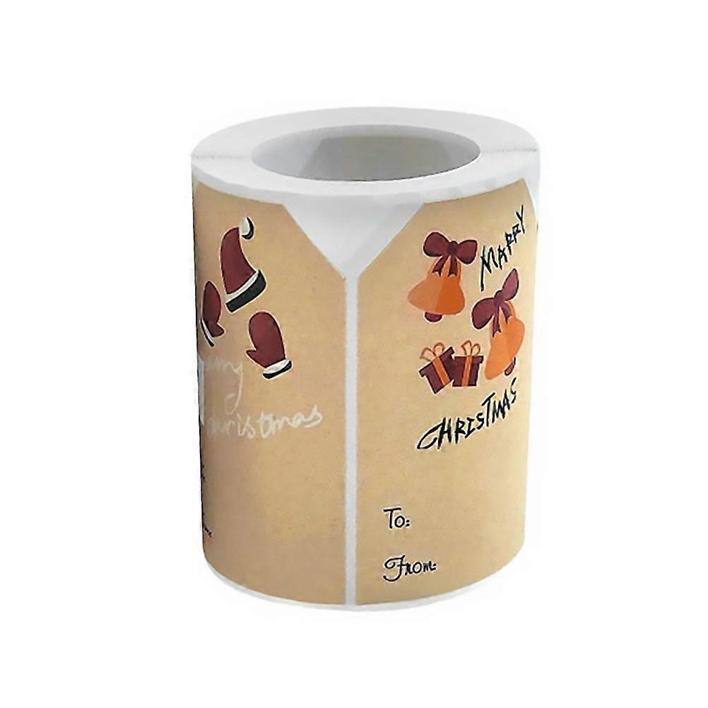 Present Stickers Labels Self Adhesive Christmas Tag Festival Labels present Tags Square 7.62x5.08cm Write Names 250 per Roll