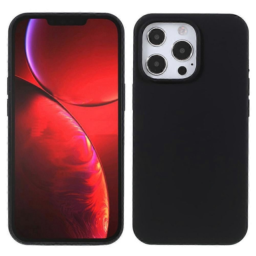 Compatible For iPhone 14 Pro Max Case Solid Silicone Shockproof Phone Back Cover