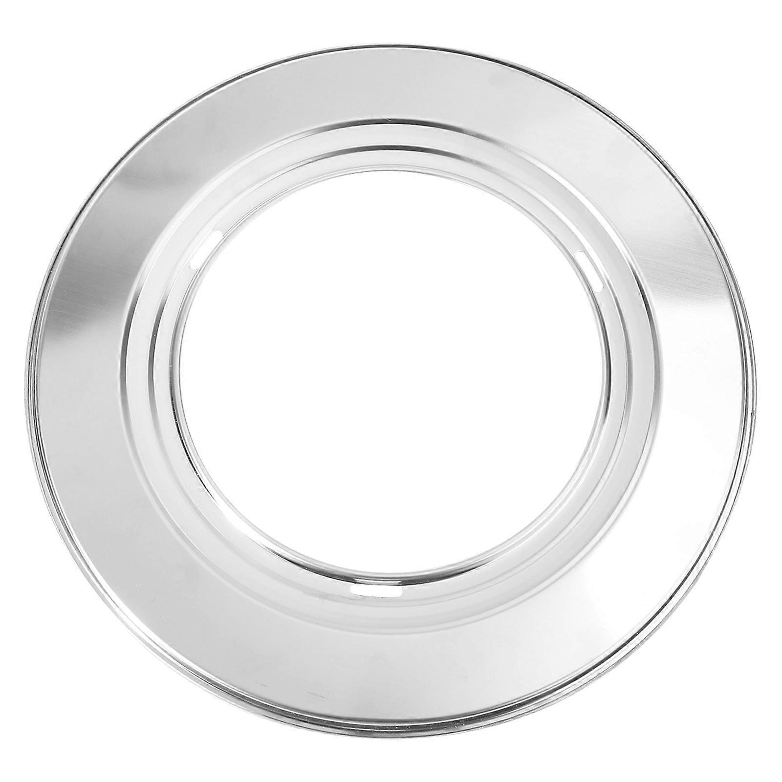 Steamer Basket Ring Adapter Steaming Rack Stainless Steel For Home Cooks Silver 28.50X28.50X0.80CM 1Set