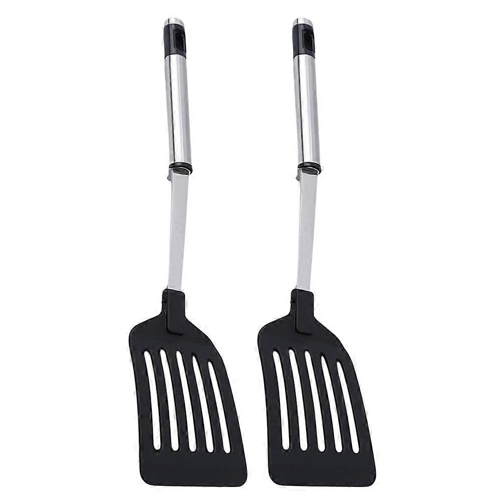 Here's a refined and professional product description for your **2 Pcs Non Stick Spatula Set**:
### 2 Pcs Non Stick Spatula Set – High Spatulas