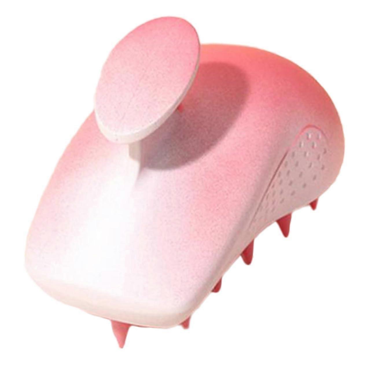 Silicone scalp brush for shampoo, ergonomic scalp massager for sensitive skin, promotes blood circulation, suitable for teenagers.