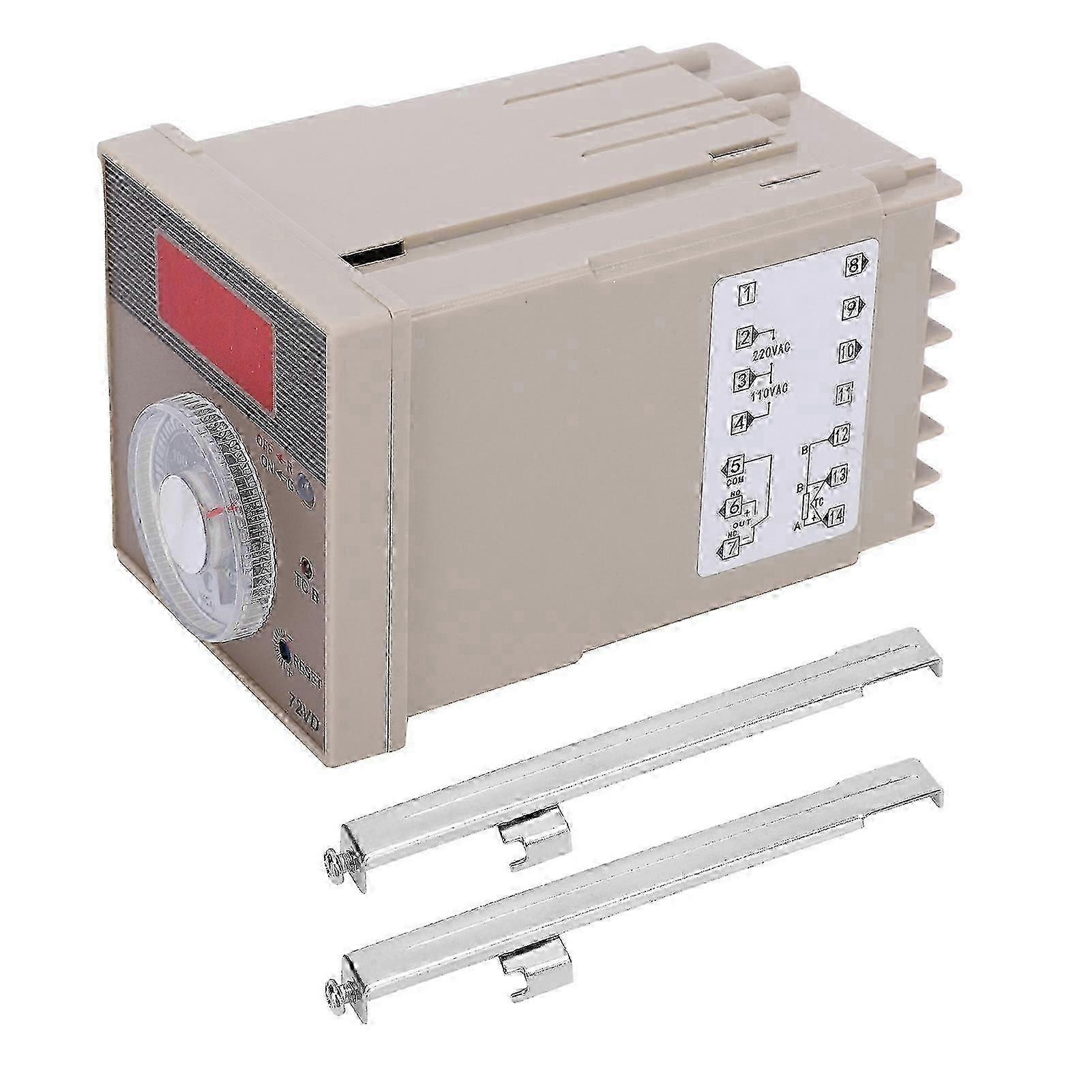 Digital Display Temperature Controller Regulator Pointer Thermostat 220V