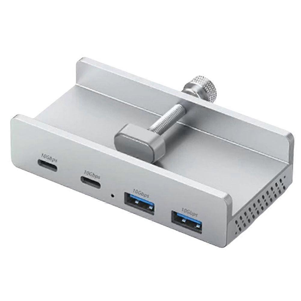 10Gbps USB HUB Clamp USB3.2 Splitter Adapter Desktop PC Accessories Usb Extension Hub Clip