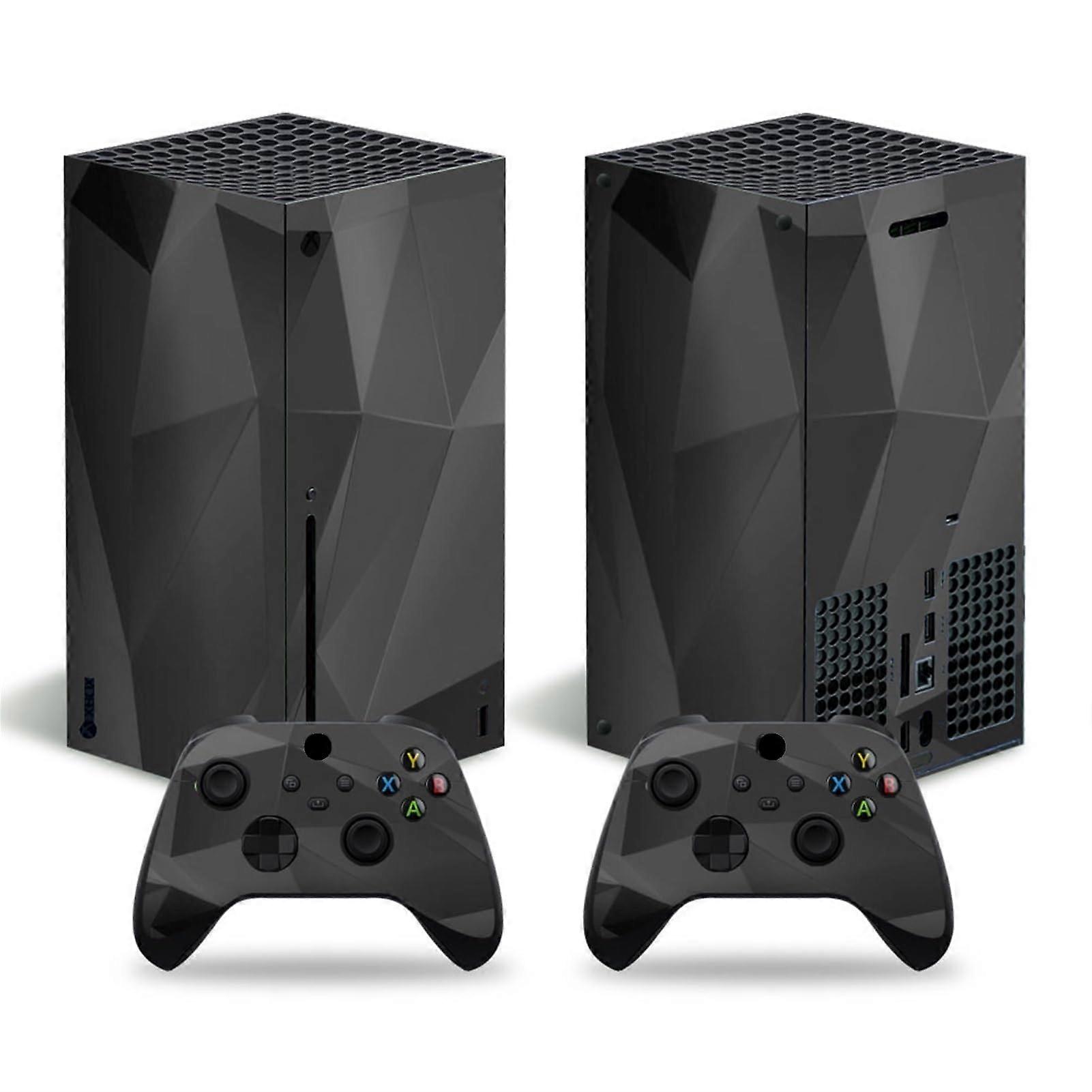 Protective Vinyl Skin Sticker Cover for Xbox Series X Consoles Cases Wrap Sticker with Two  Wireless Controller Stickers (99698) Decal