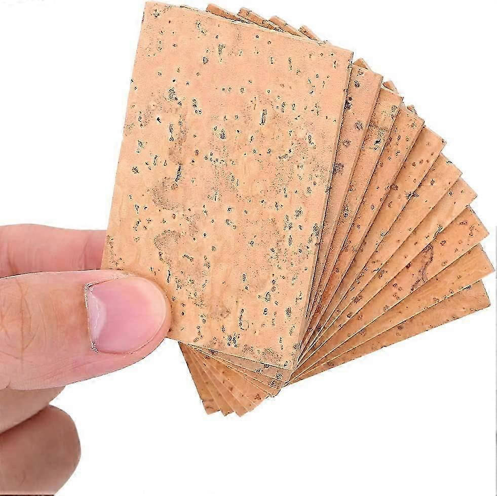 10-Piece Saxophone Neck Cork Sheet Set for Various Sax Types
