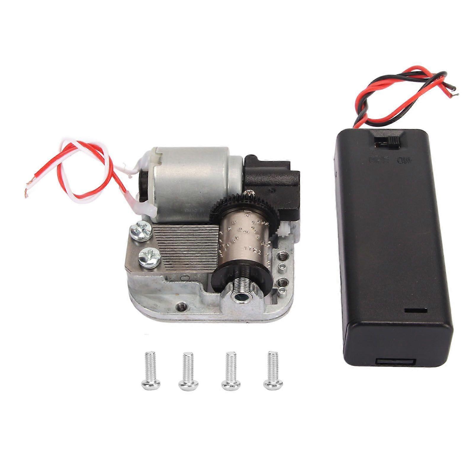 2025 Latest Model  Windup Musical Movement 18 Note Alloy Acrylic Easy Mounting