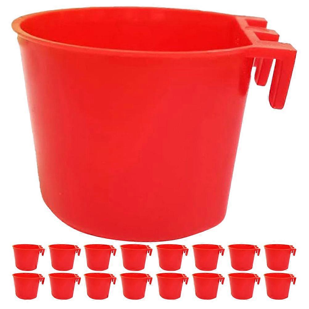 30pcs Durable Hanging Bird Feeder & Water Bowl Set for Parrots, Chickens & Birds – Easy to Clean & Maintain for Bird Lovers & Pet Owners