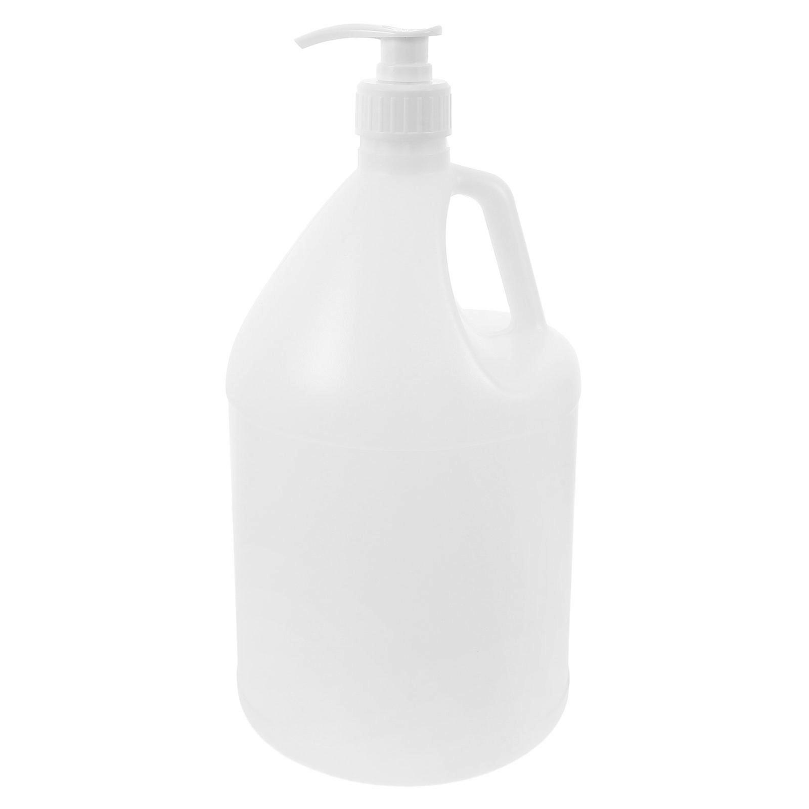 Plastic Bucket with Pump Head, Portable HDPE Water Jug for Home, Office and Outdoor Use, Convenient Carry Handle for Liquid Storage and Transport