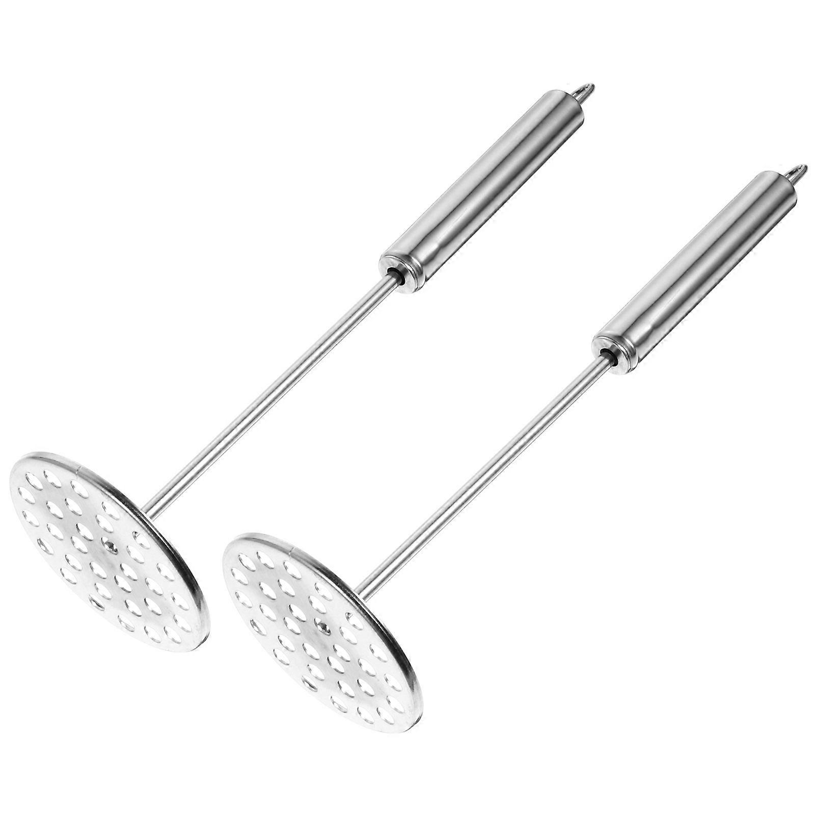 Manual Potato Masher Mashing Potatoes And Chopping Root Vegetables Kitchen Tools 2Pcs