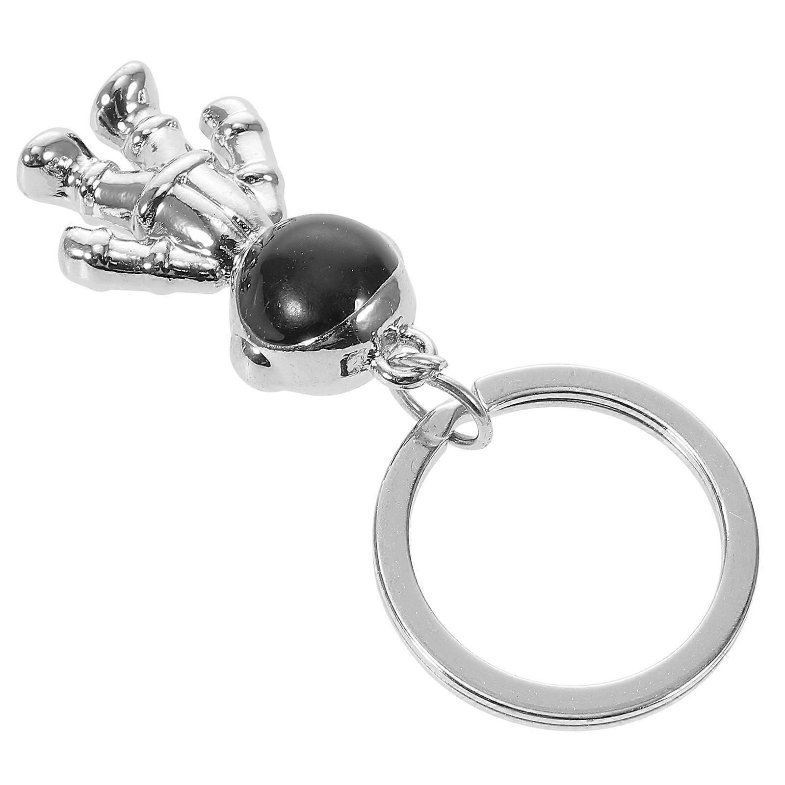 Astronaut Shape Keychain Pendant – Durable, Lightweight Car Pendant for All Ages, Glossy Finish, Unique for Friends and Relatives