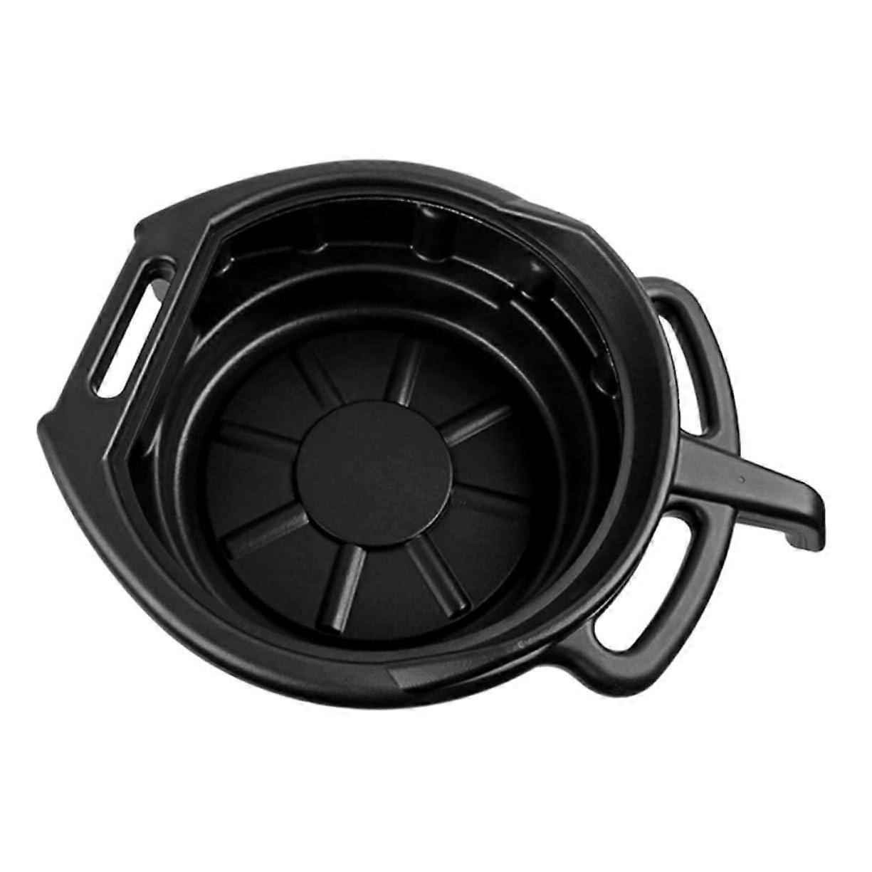 Oil Catch Pan Oil Drain Container Made of PE Easy Tool-Free Installation for Cars Durable and Easy to Clean 10L Size
