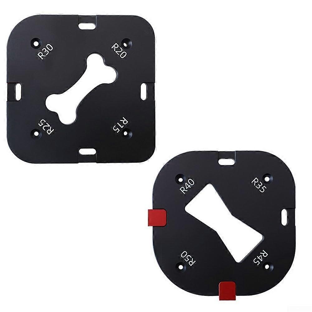 Innovative Design Woodworking Tool with Rounded Corners and Flexible Border Block for Versatile Wood Projects