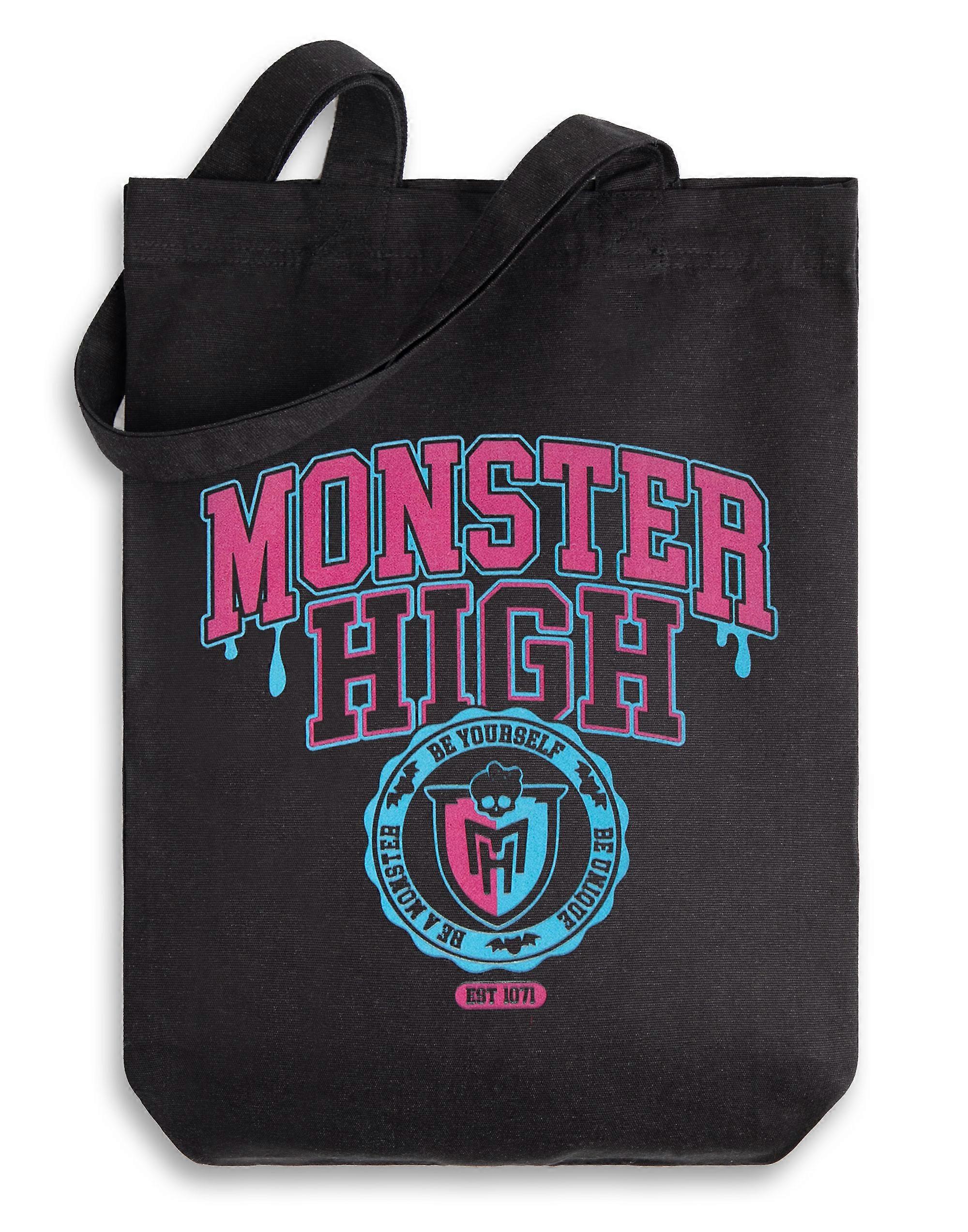 Monster High 男女通用托特包黑色 Be Yourself - 均码