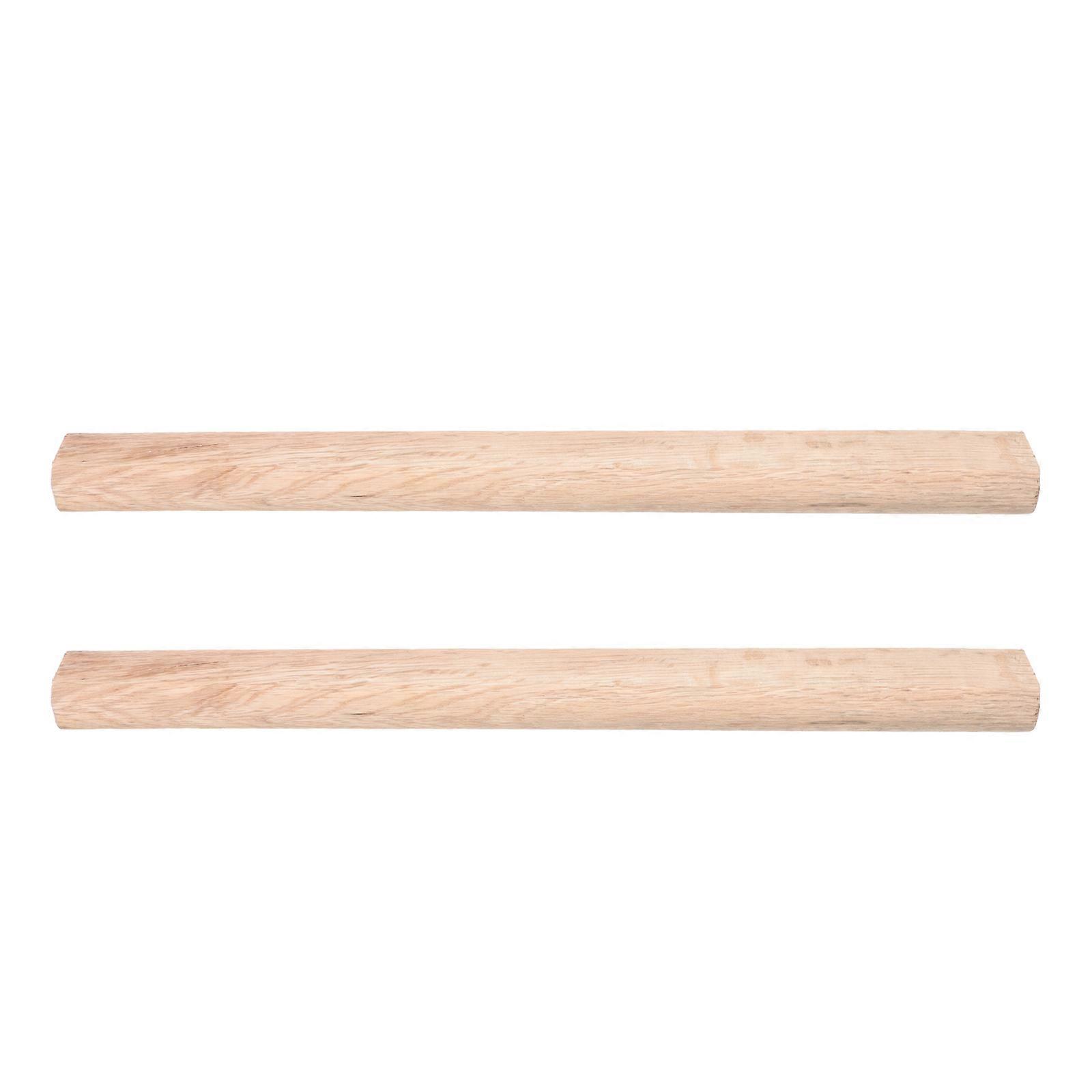 Wooden handle Replacement for Axes Made of Durable Plastic in Light Yellow Color Perfect for Holding 2 Pieces