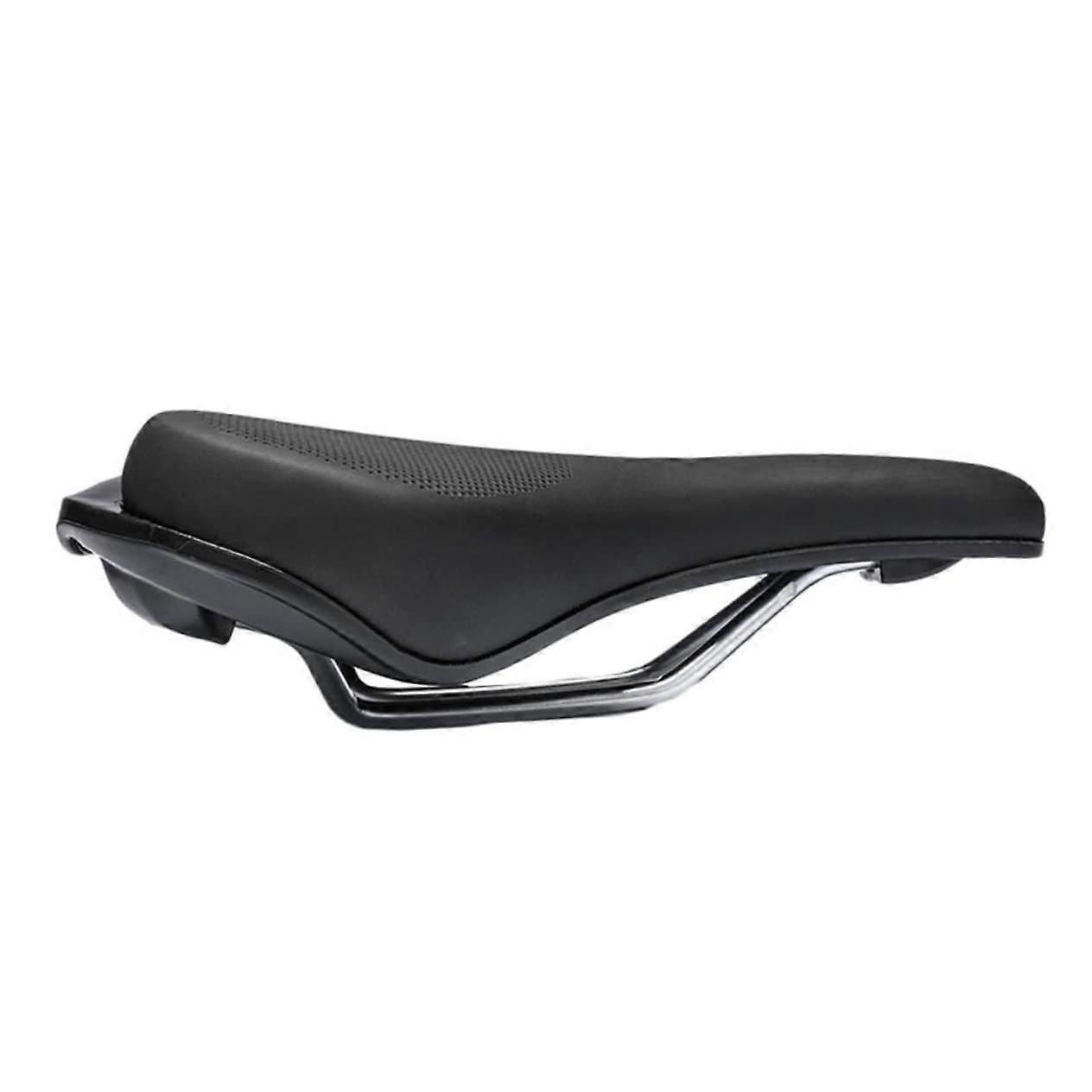 1 piece mountain bike saddle, comfortable bicycle accessory with elasticity and vibrationdamping design for long rides and rough terrain.