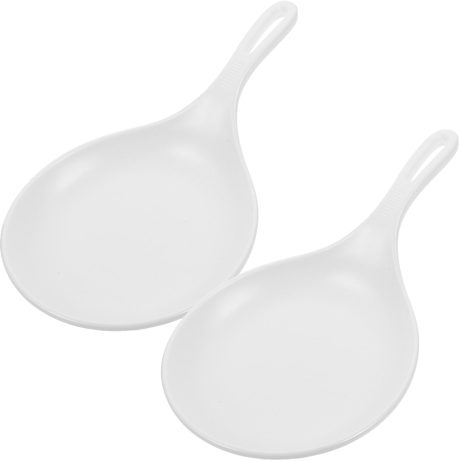 2pcs Serving Platter Unique Dinner Handled Plate Snack Dish Practical Kitchen Tableware