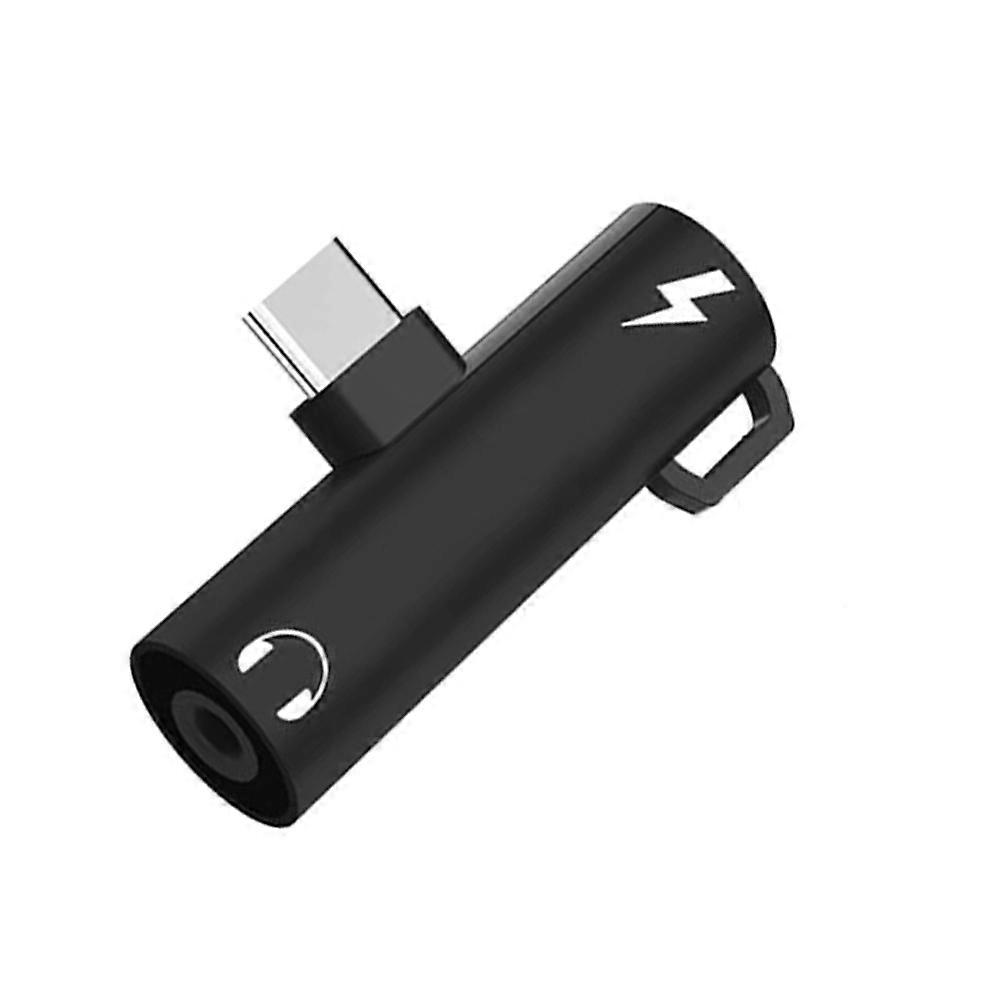 Aux to C Adapter Type C Earphone Adapter for Type-C Devices Without 3.5mm 1Set