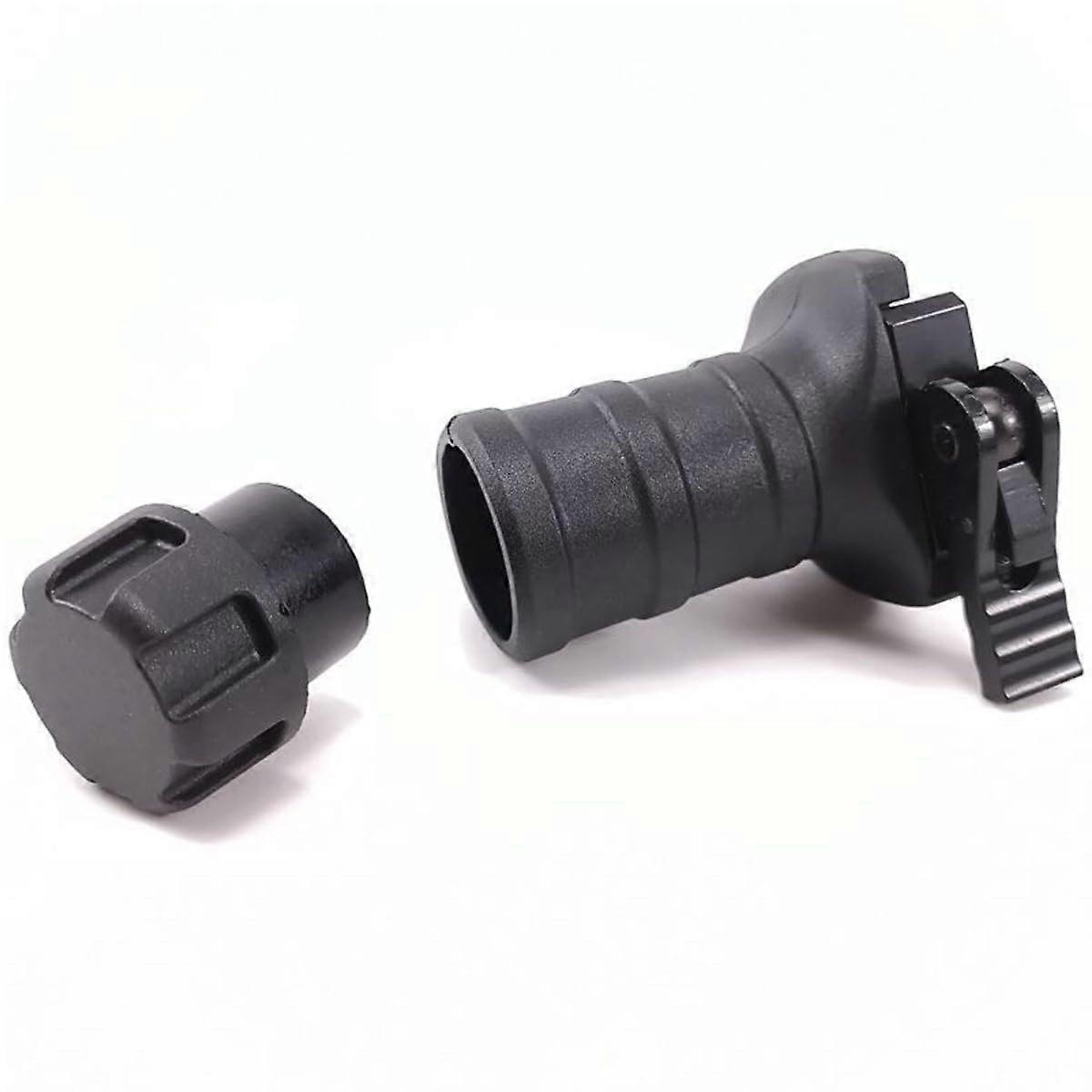 Nylon Airsoft Front Handle, Vertical Handle Quick Release Airsoft Front Handle for 20 mm Picatinny Rail Mounting 80 mm