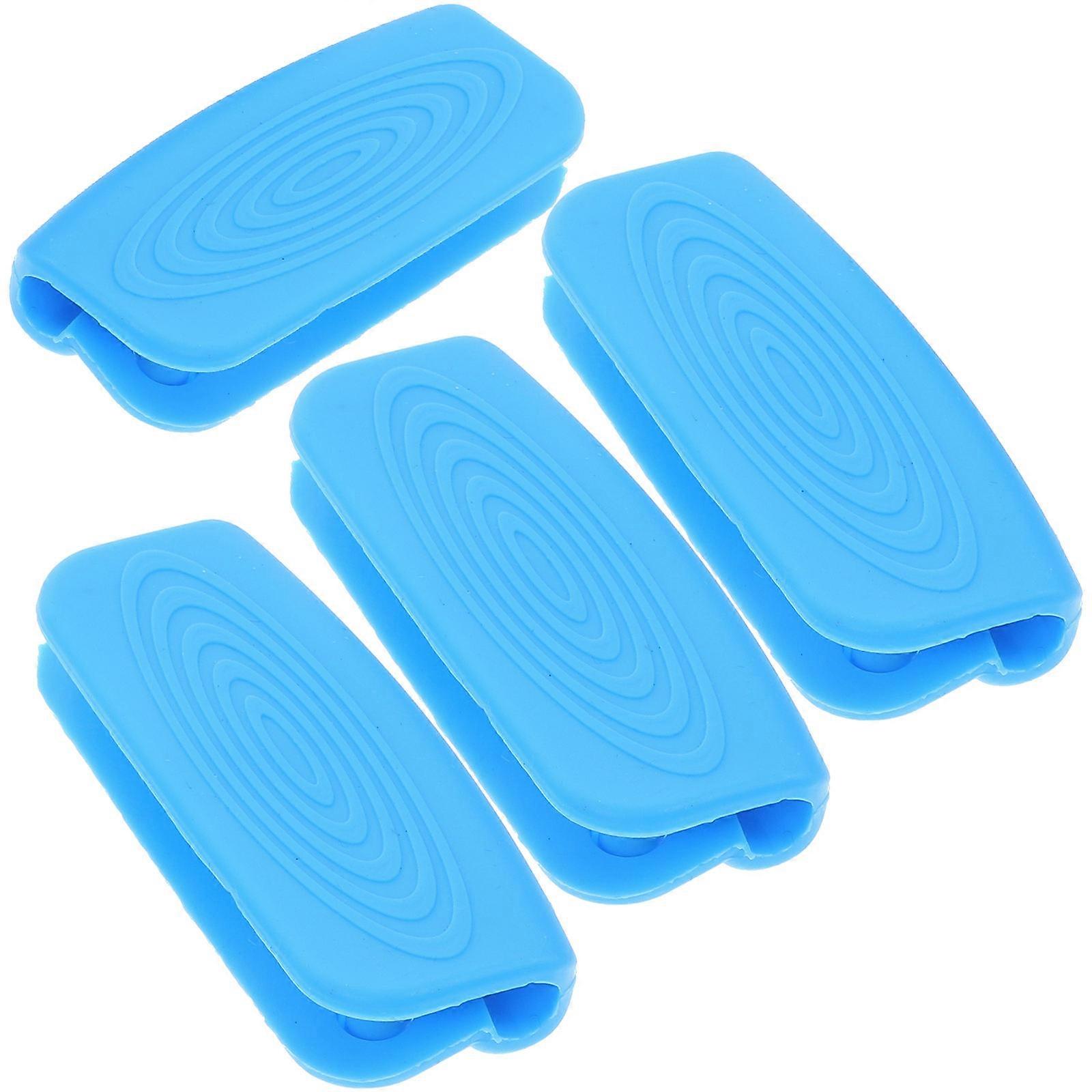 Heat-Resistant Frying Pan Handle Covers Ideal For Cooking Designed For General Users With Anti-Scalding Features In Blue Color