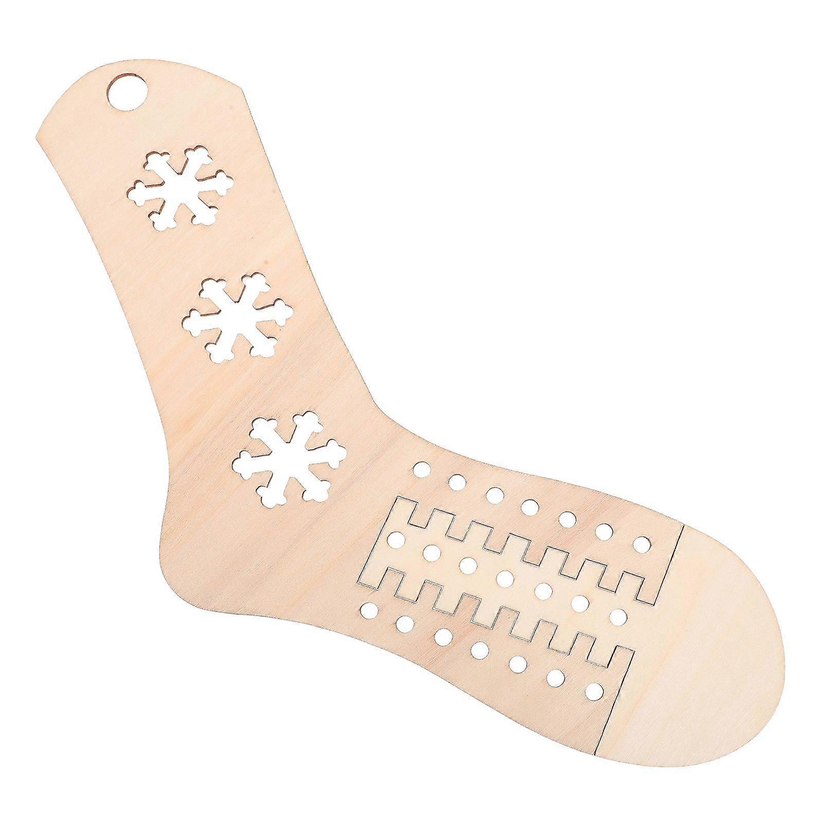 Diy Wooden Sock Blocker For Knitting Sock Model  Sock Blocker For Knitting Sock Blocker Knitting Tool Diy Sock Knitting Model Sock Blockers Mold