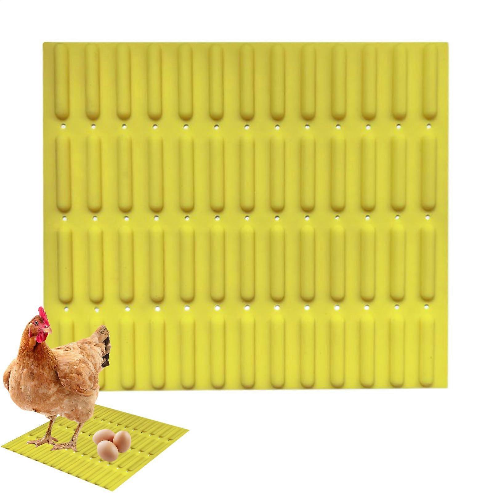 Nest box padding for laying hens  Nest mat for chicken coop 33x29 cm  Reusable  washable silicone mat for poultry pets in outdoor areas