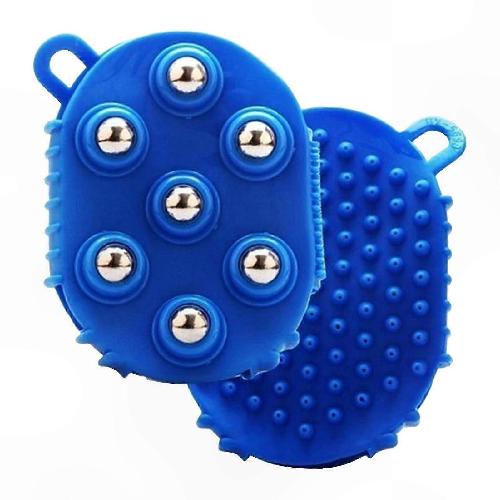 Double-Sided Massage Brush for Lymphatic Drainage and Body Scraping Portable Tool for Relaxation and Wellness