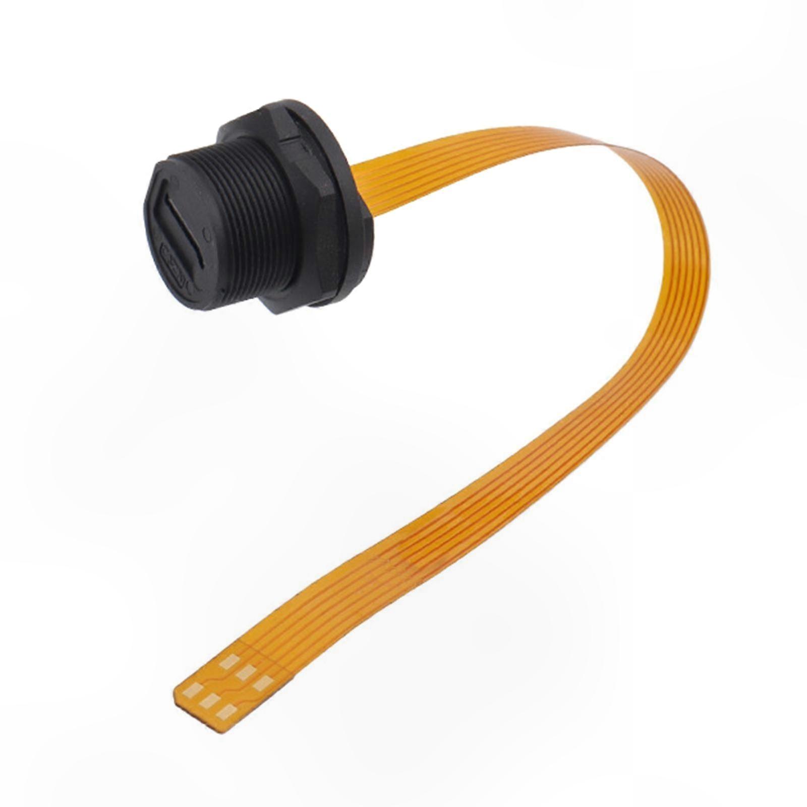 E13 Threaded Plug Waterproof Connector SDTF Memory Card Socket Flexible Cable For Navigators Electrical Equipment